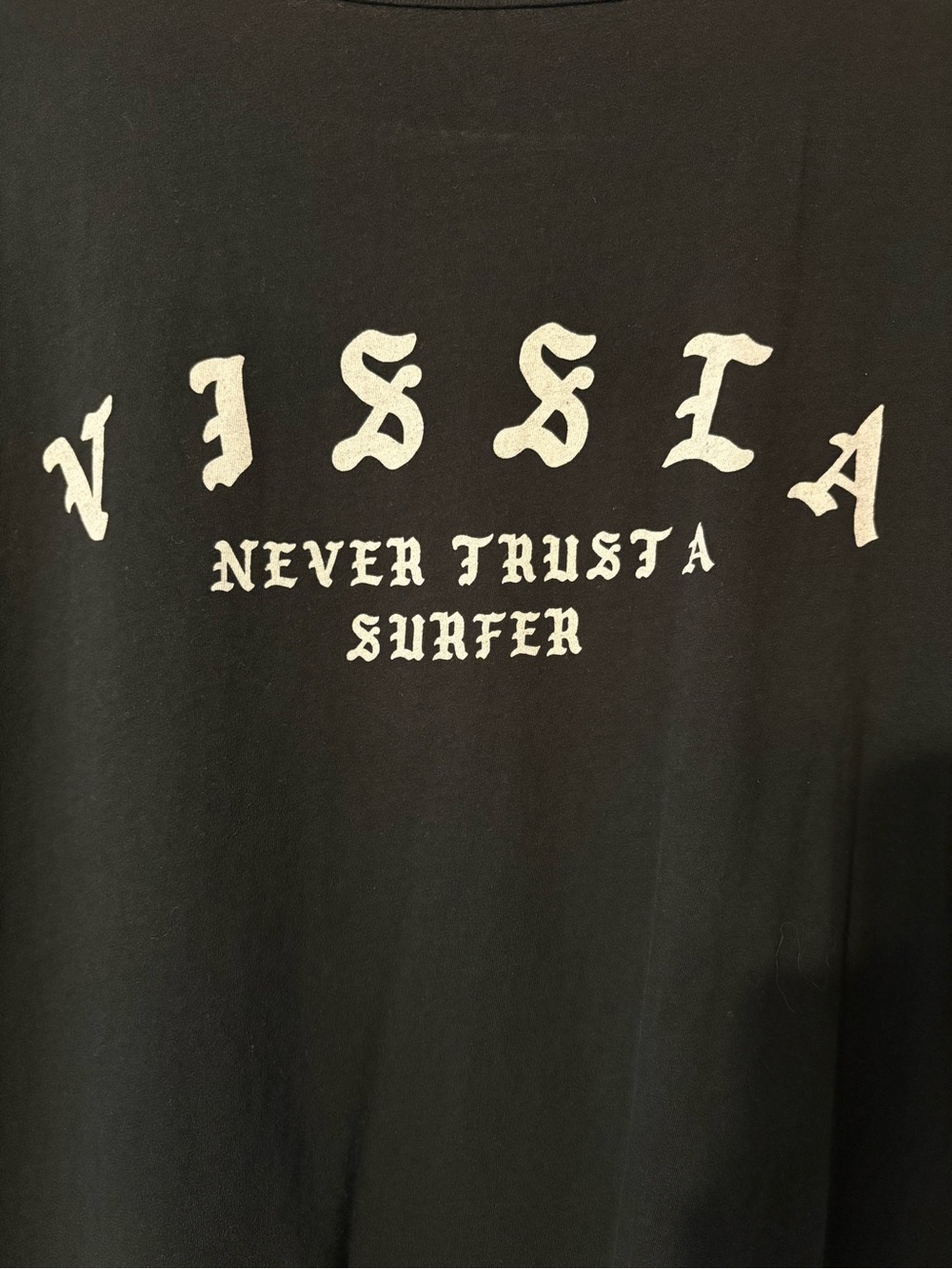 Vissla Black Logo Short Sleeve Tee - Men's Casual Shirt - XL - Picture 5 of 7